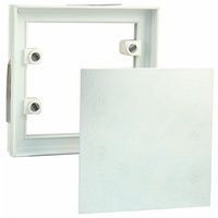 Marley Fliesenrahmen aus Kunststoff mit Stahlblech 206X256 mm