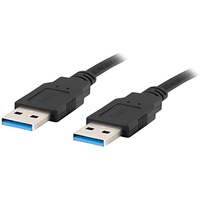 LANBERG CA-USBA-30CU-0010-BK USB Kabel 1 m