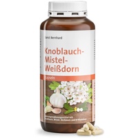 Kräuterhaus Sanct Bernhard Knoblauch-Mistel-Weißdorn-Kapseln - 209 g