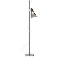 Kartell K-Lux Stehleuchte, 1-flammig, schwarz/grau