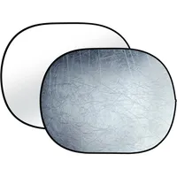 Bresser F000344 TR-8 Faltreflektor 90 x 120 cm, silber/weiß