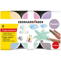 Eberhard Faber Fingerfarben 6 St. 40 ml Mehrfarbig