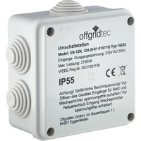 Offgridtec Umschaltstation für Netzvorrangschaltung USV Betrieb US230/12 12A 2700W