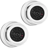 Kwmobile 2x Dummy Kamera für Deckenunterbau - mit LED