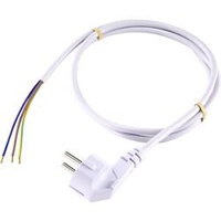 Sygonix SY-5043486 Strom Anschlusskabel Weiß 1.50 m