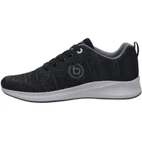 Bugatti Herrenschuhe Schnürschuhe Sneaker Schwarz Freizeit, Schuhgröße:40 EU