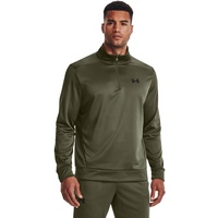 Under Armour 1/4-Zip Sweatshirt Herren 390 marine od green/black