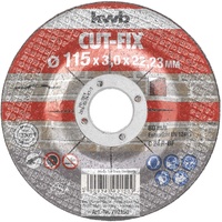 KWB 792150 Trennscheibe gerade 115 mm für Steinbearbeitung, für