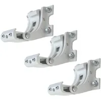 MCW 3er-Set Wandhalterung für Markise H124, Wandkonsole Wandmontage Adapter