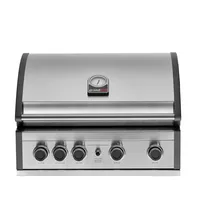 GrandHall Einbau-Gasgrill Pro Elite G4 Einbau Gas Grill bbq