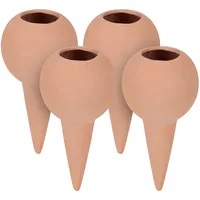 Relaxdays Tonkegel Bewässerung, 4er Set, Gießkugel für 1,5 l