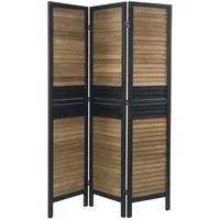 DESIGN DELIGHTS RAUMTEILER Braun, Holz, 120x170x3 cm, Wohnzimmer, Raumteiler