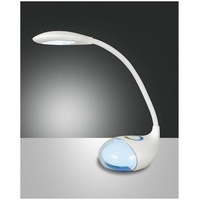 Fabas Luce LED Tischleuchte Sorrento 470x380mm 3+2W Weiß dimmbar