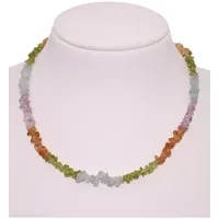 FIRETTI Collier Schmuck Geschenk Halsschmuck Halskette Edelstein Farbstein Peridot