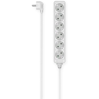 Hama Steckdosenleiste 6-fach 1,40 m Weiß 1 St.