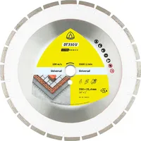 KLINGSPOR DT 350 U 350 x 3 x 25,4