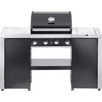 GrandHall Gasgrill Premium G4 Island Grillinsel 4 Brenner, 1