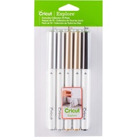 Cricut Explore/Maker Point Pen 10-Pack Everyday Collection Stiftset Silber,