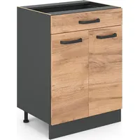 Vicco Küchenschrank Unterschrank Schubunterschrank 60 cm mit Schublade ohne