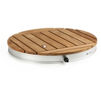Blumfeldt Gartendusche Aluminium Teakholz Tragegriff