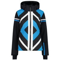 CMP Jacket Zip Hood Damen Skijacke-Türkis-36