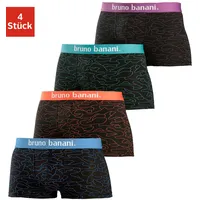 Bruno banani Hipster schwarz-bedruckt S 4er Pack