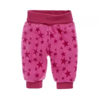 Playshoes Pumphose Fleece Sterne mit Strickbund