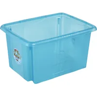 KEEEPER Karolina Aufbewahrungsbox 15 l 1-tlg. blau transparent