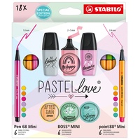 Stabilo Stifte-Set 18 St. Nutzinhalt Pastellove
