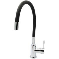 Stabilo-sanitär Küchenarmatur Einhebelmixer flexibel schwenkbar schwarz 360° Wasserhahn Mischbatterie