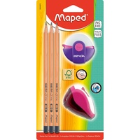 Helit innovative Büroprodukte GmbH Maped Starter-Set: Zenoa/Clean/Black'Peps - Blindpack