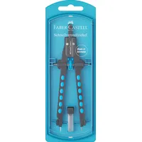 Faber-Castell 174340 - Schnellverstell Zirkel, Factory, blau, 1 Stück(e)