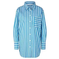 Tom Tailor Denim Bluse CHEST POCKET in Blau |