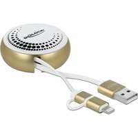 DeLock 2 in 1 - Lightning-Kabel - USB 2.0