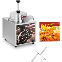Royal Catering Saucenspender mit Heizfunktion Nacho-Käse Schokolade 3,3 l