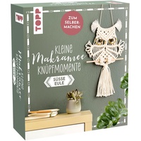 Frechverlag Kleine Knüpfmomente: Makramee-Knüpf-Set - Süße Eule