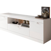 INOSIGN »Slim, TV-Bank«, Breite 181 cm, weiß Hochglanz lack),