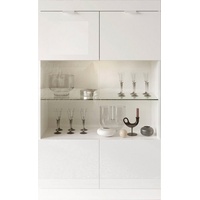 INOSIGN Vitrine »Slim«, Breite 91 cm, weiß Hochglanz lack),