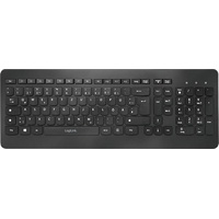 Logilink 2.4GHz Wireless Tastatur, schwarz, USB, DE (ID0203)