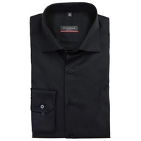 Eterna Langarmhemd »MODERN FIT«, NON IRON (bügelfrei), schwarz
