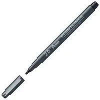 Pentel Pointliner Calligraphy S20P-C20A Fineliner schwarz 2,0 mm, 1