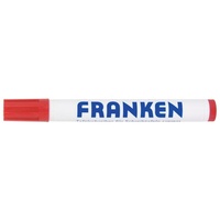Franken Board-Marker, nachfüllbar 2-6 mm runde Spitze, 10 Stück,