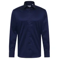 Eterna Langarmhemd »MODERN FIT«, NON IRON (bügelfrei) Eterna dunkelblau
