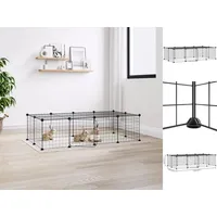 VidaXL Kleintierkäfig 20-tlg. 35 x 35 x 35 cm