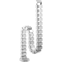 InLine InLine® Kabelkanal flexibel für höhenverstellbare Tische, 4 Kammern,