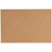 DAHLE Pinnwand aus Kork (Holzrahmen, Korkplatte 7 mm stark,