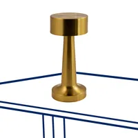 Rolf kern LED-Tischleuchte ROLF KERN „Lounge-1“ gold, Akku, dimmbar