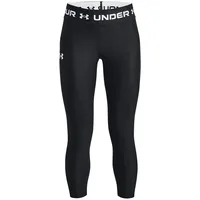 Under Armour HeatGear Armour Crop Hose Mädchen 001 black/white