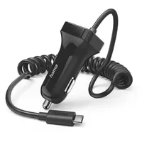 Hama KFZ-Ladegerät USB-C 12 W 1,0 m Schwarz