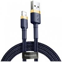 Baseus CALKLF-CV3 Lightning-Kabel 2 m), Blau, Gold